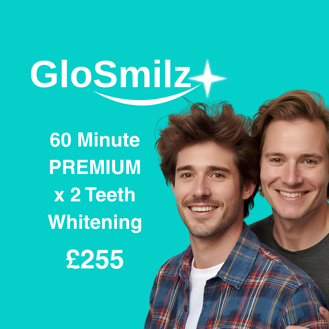 60 Minute Premium Whitening For 2 People - No Kits Included