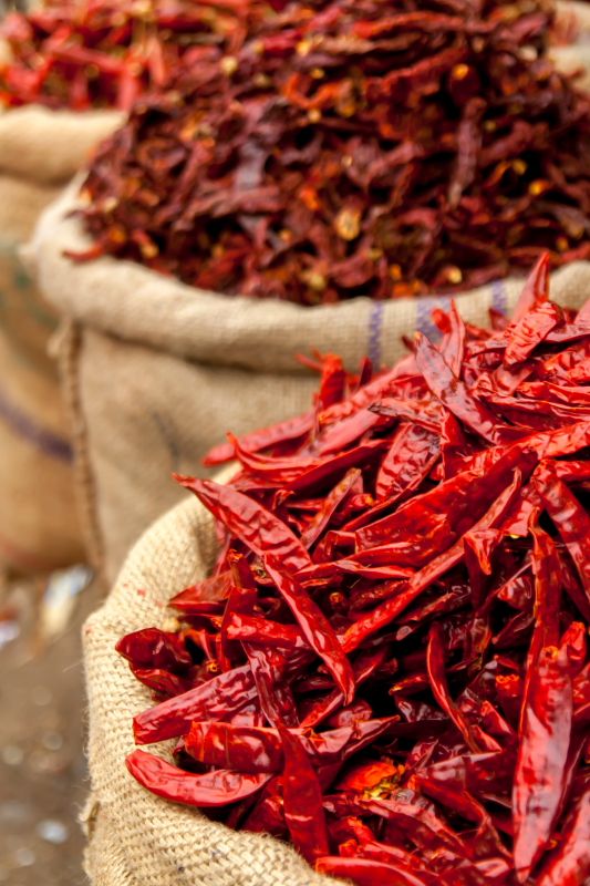 Red dried chilli