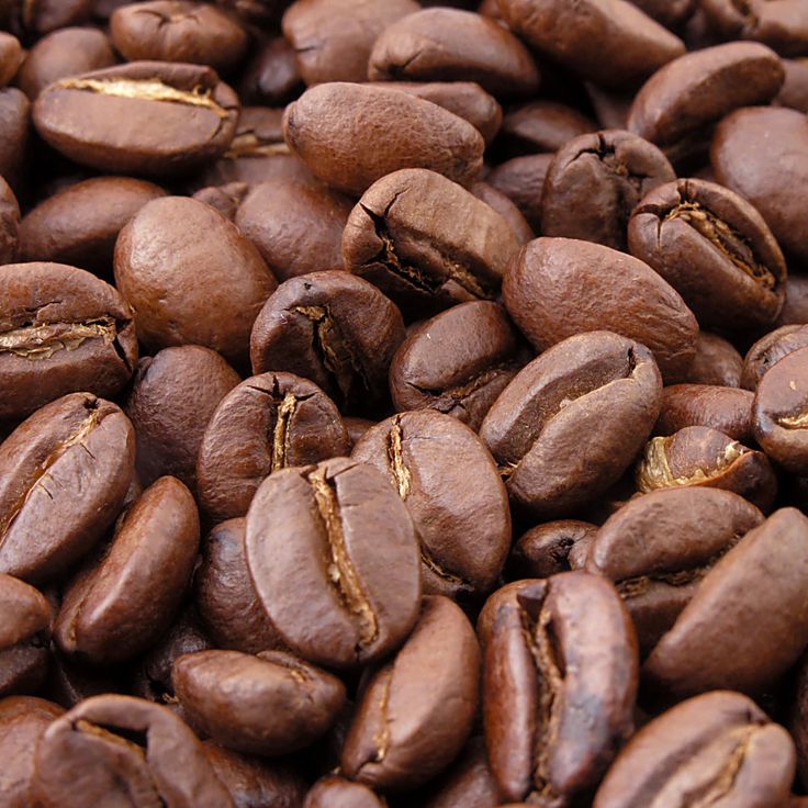 Arabica roasted coffee beans