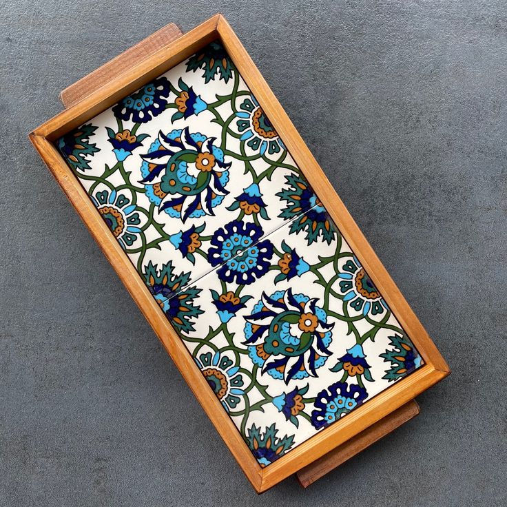 Wooden serving trays and coasters