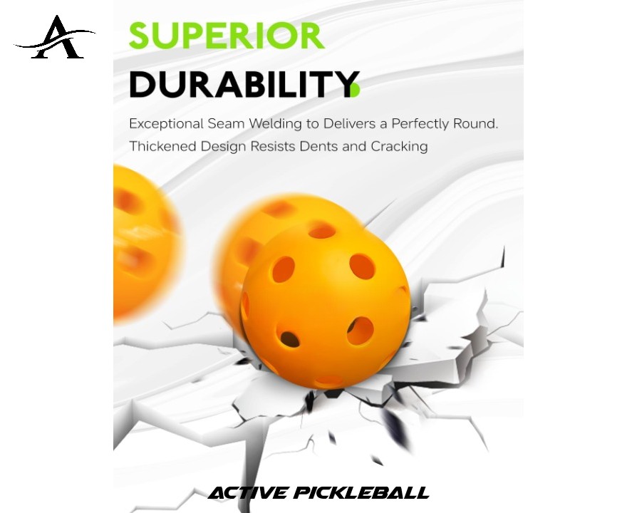 Pickleball Indoor |  26 Holes  Indoor Balls | 4 Pack, 8 Pack, 12 Pack | Meet USAPA Specifications |