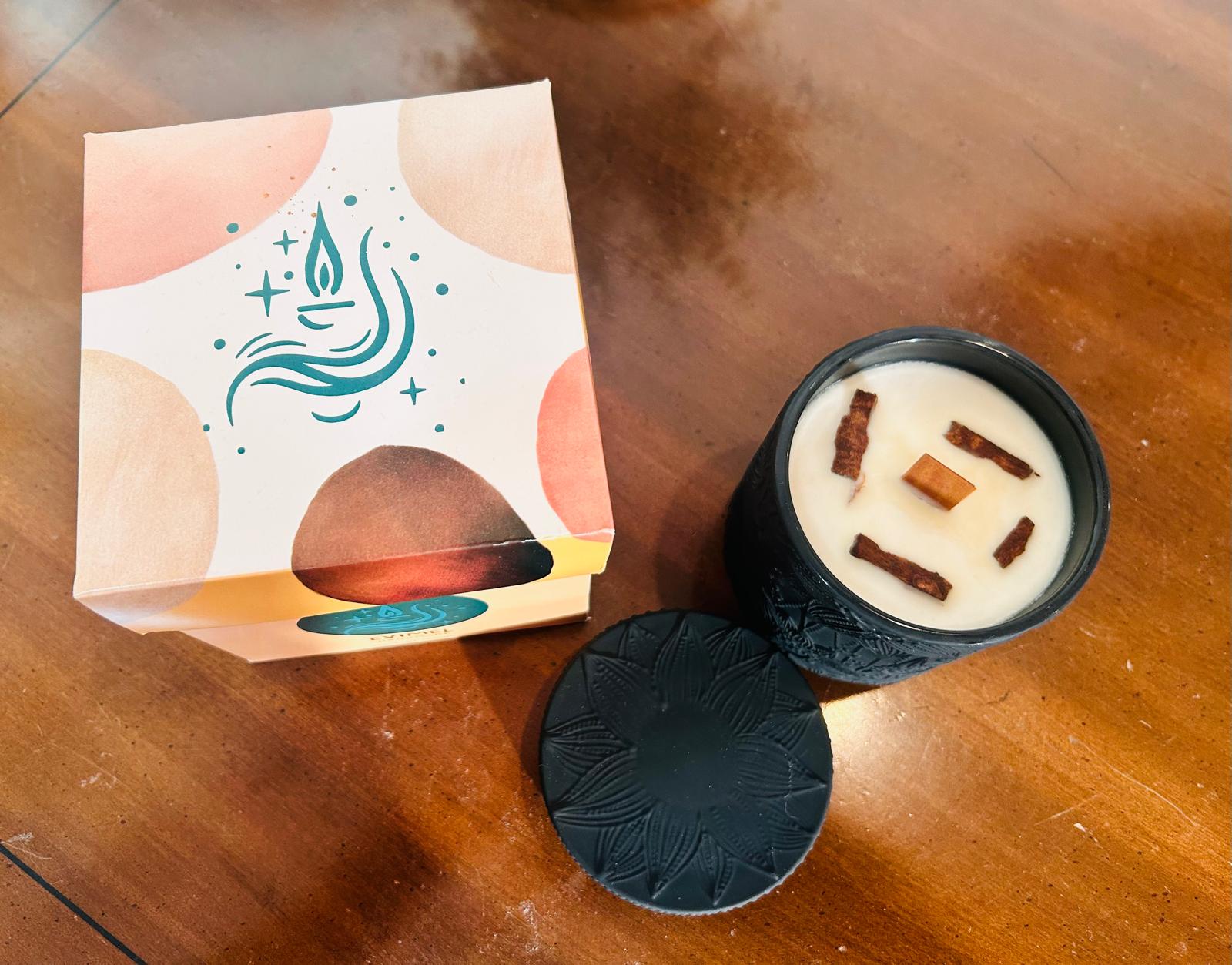 Elegant Handmade Candle Vanilla & Coconut