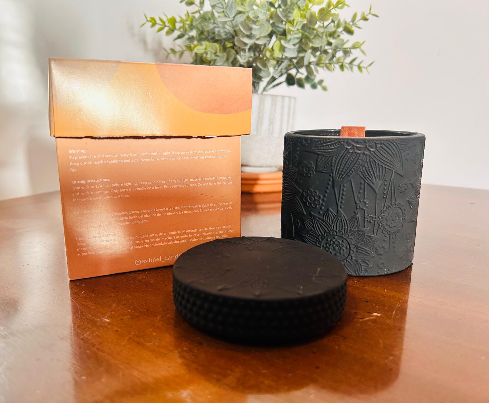 Elegant Handmade Candle Vanilla & Coconut