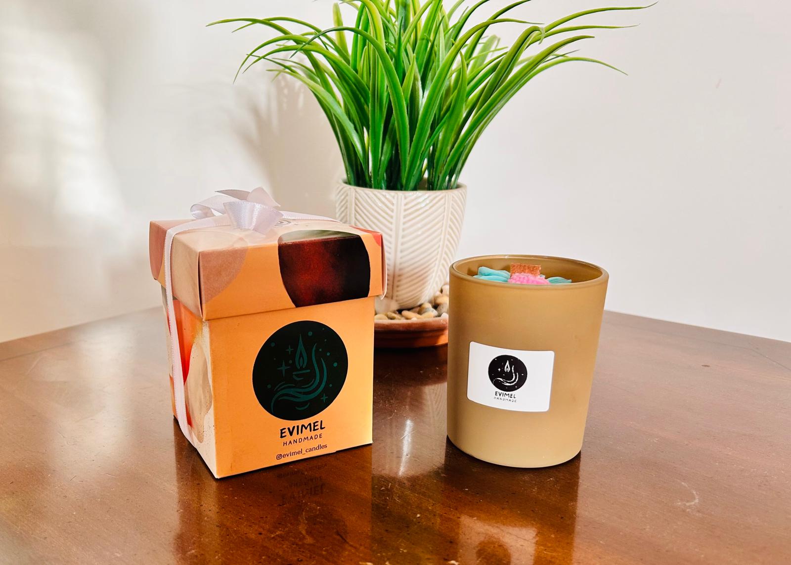 Decorative Flower Candle