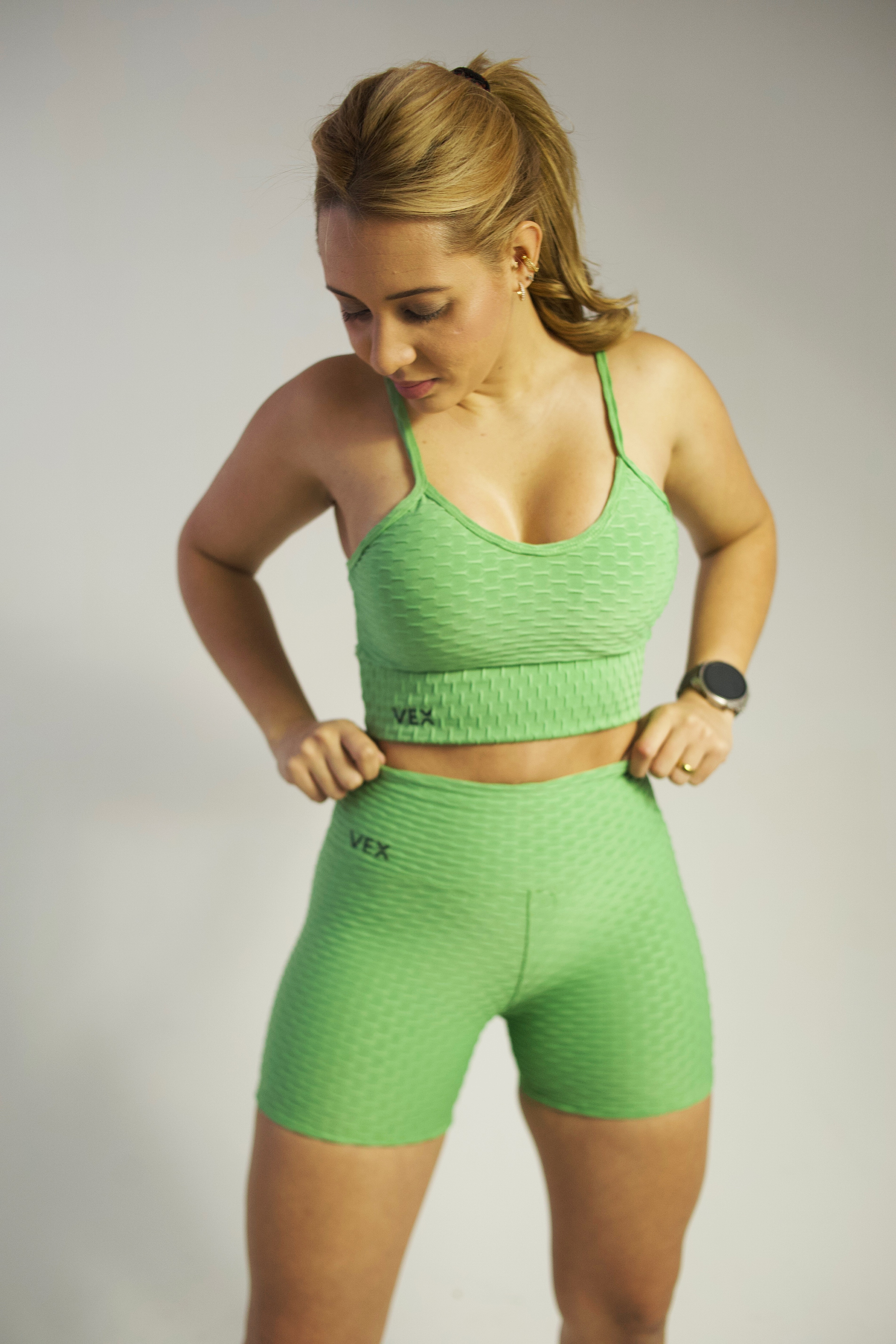 Conjunto VEX POWER FIT Texturizado Verde
