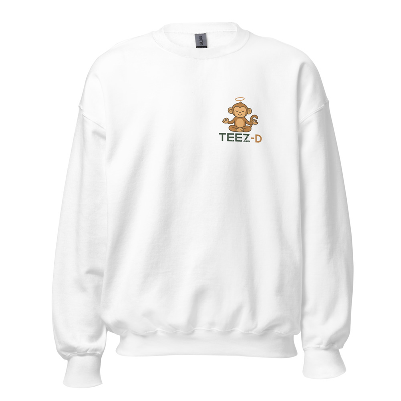Monkey Logo Black Sweatshirt