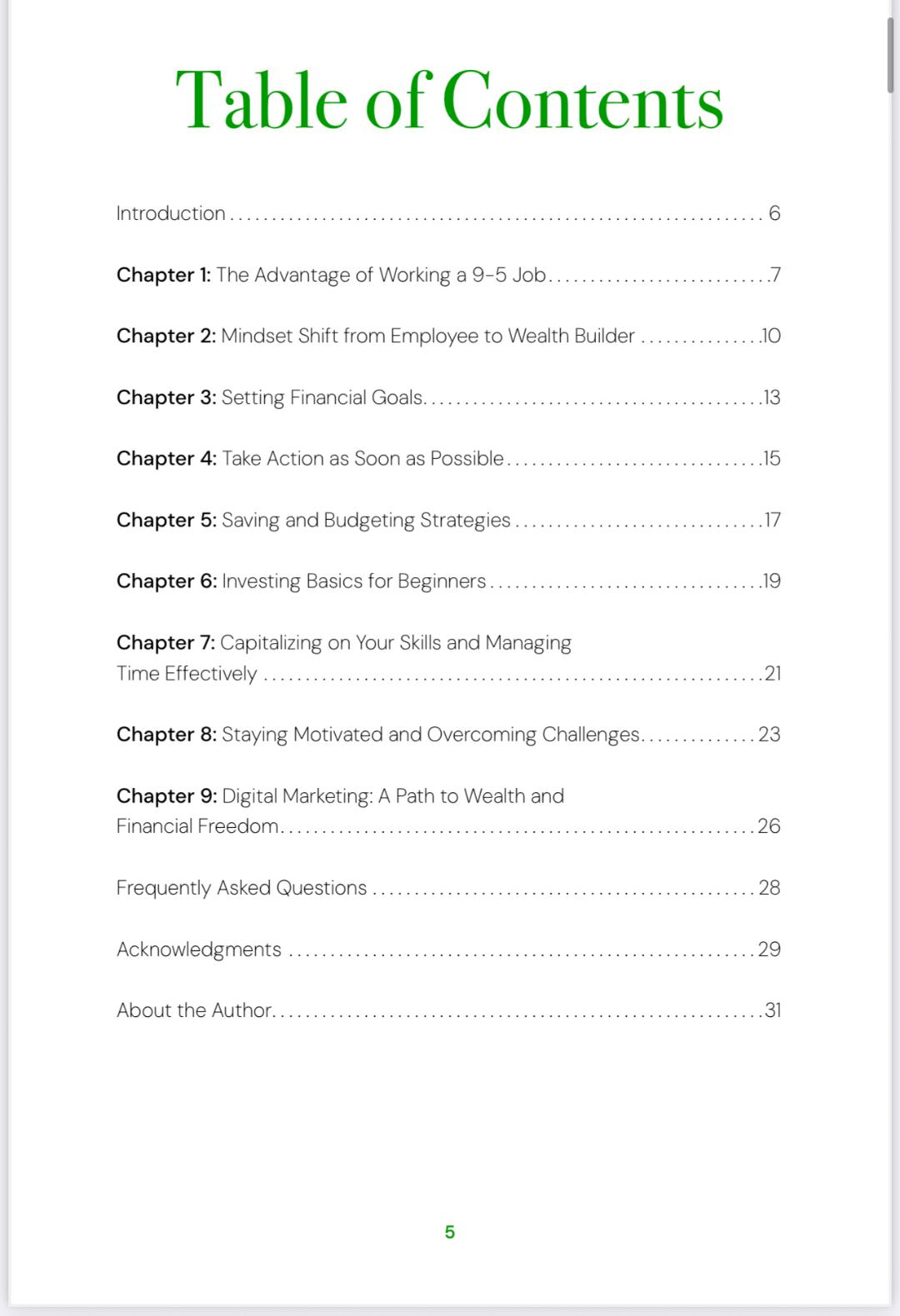 Building Wealth While Working a 9-5 Job