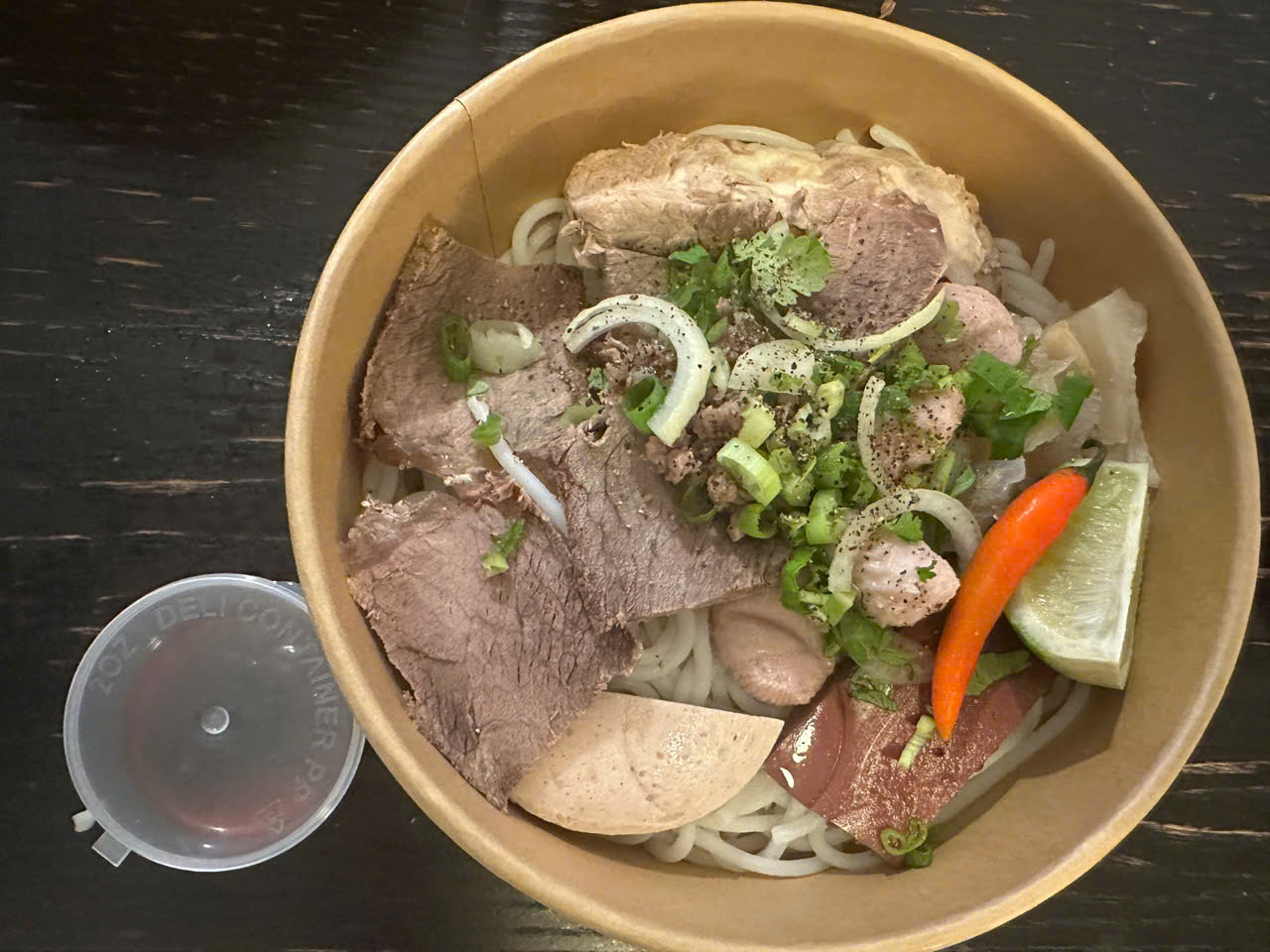 顺化牛肉粉 – 标准香辣越南风味(无猪蹄)