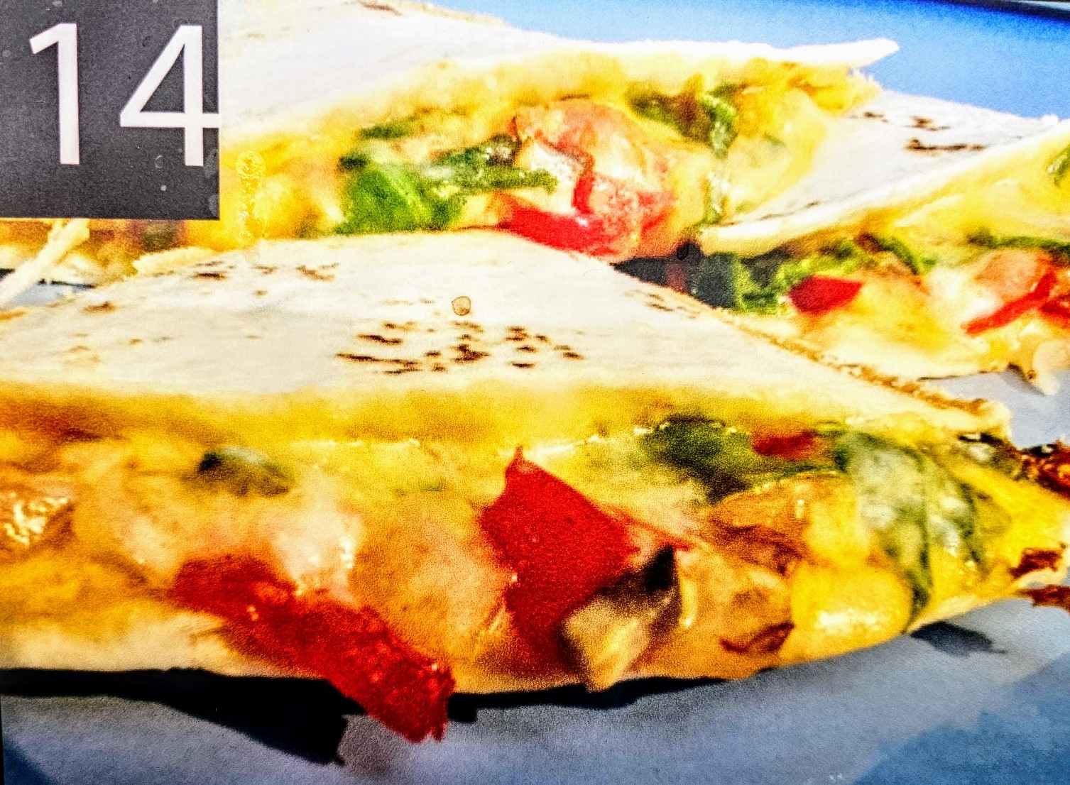 B14. Vegetarian quesadilla
