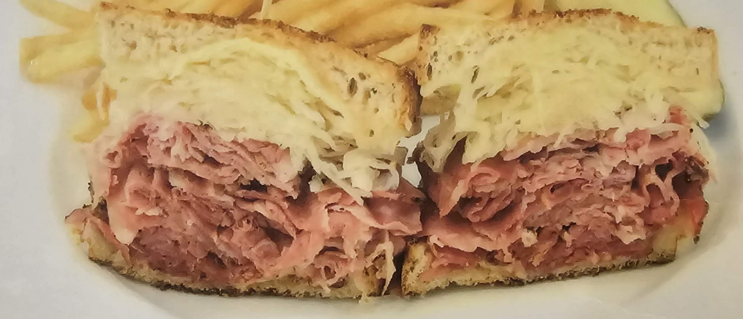 G9. Reuben pastrami on rye