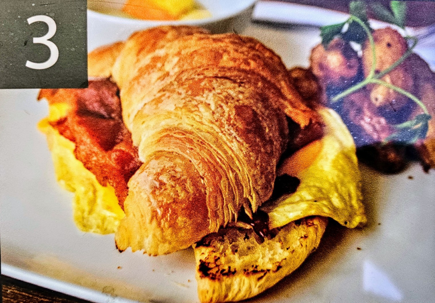 B3. Breakfast croissant
