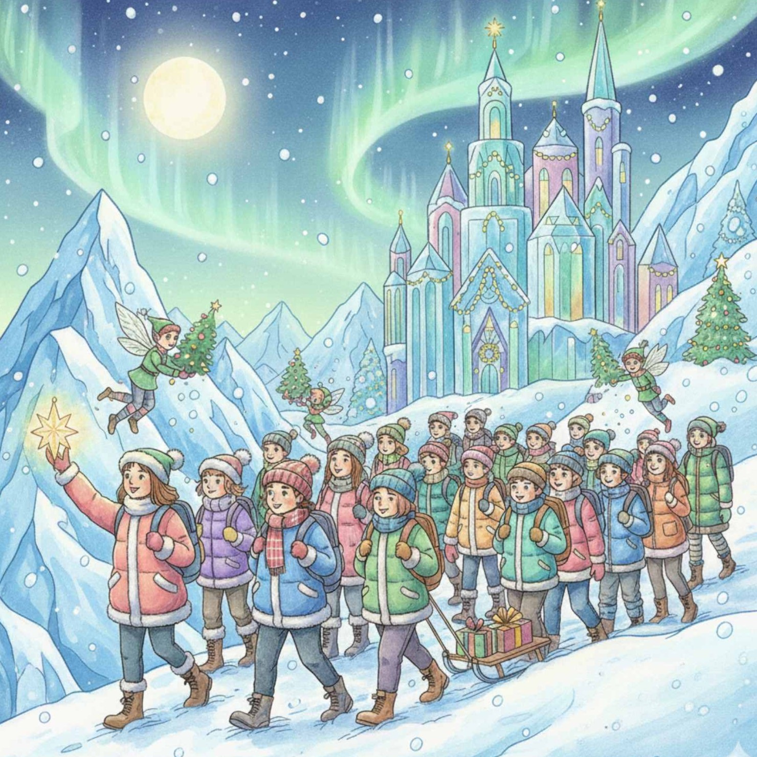 Žiemos skaičių ekspedicija 5-6 kl.