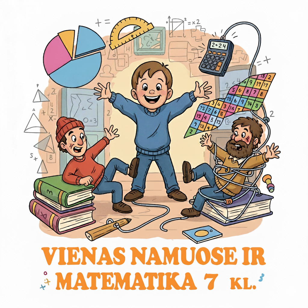 Vienas namuose ir matematika 7 kl.