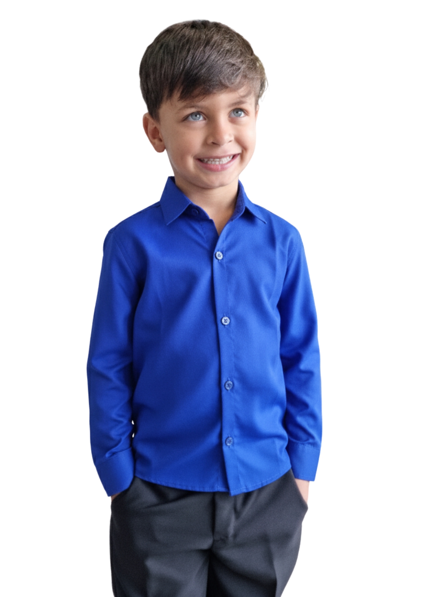 Camisa Social Infantil - Várias cores 