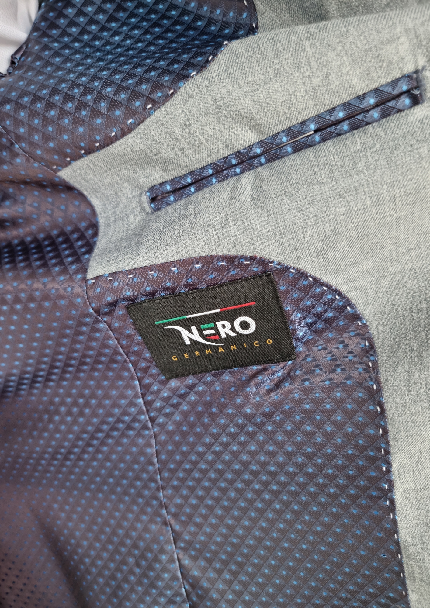 Terno Poliviscose - Cinza Médio