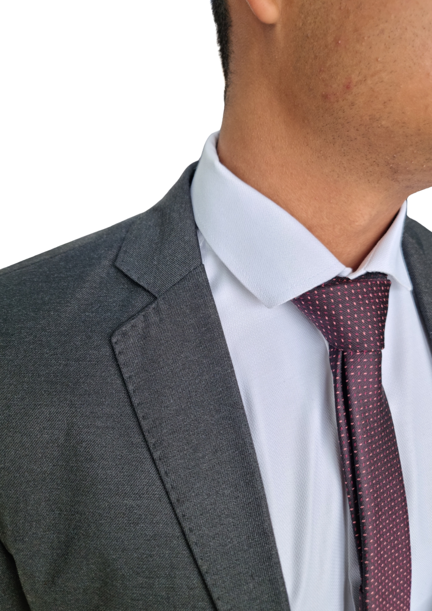 Terno Poliviscose - Chumbo