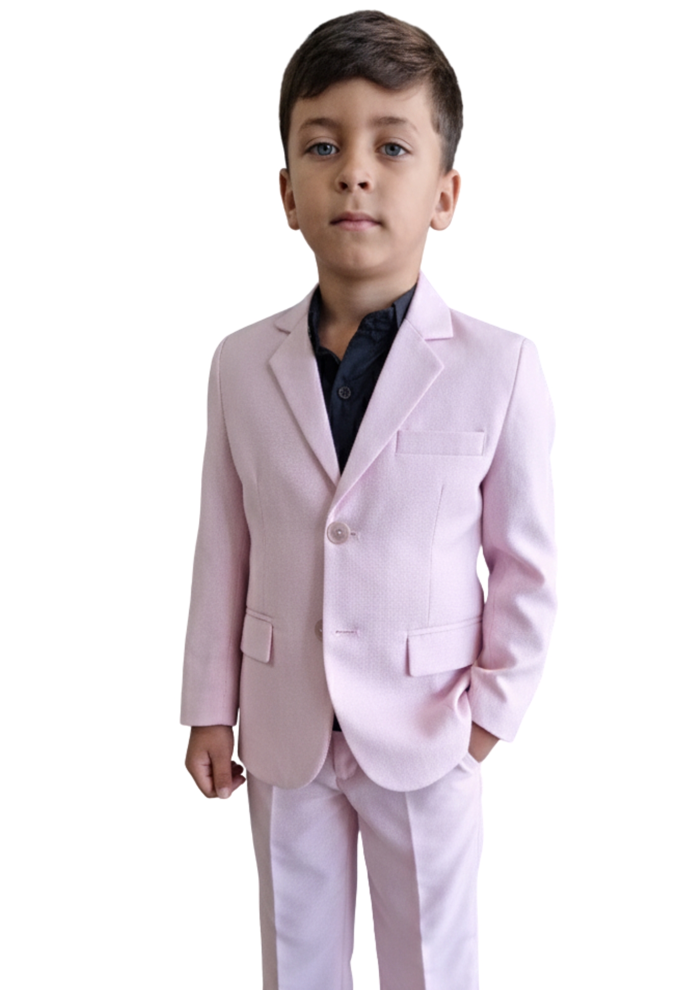 Terno Infantil - Rosa Claro