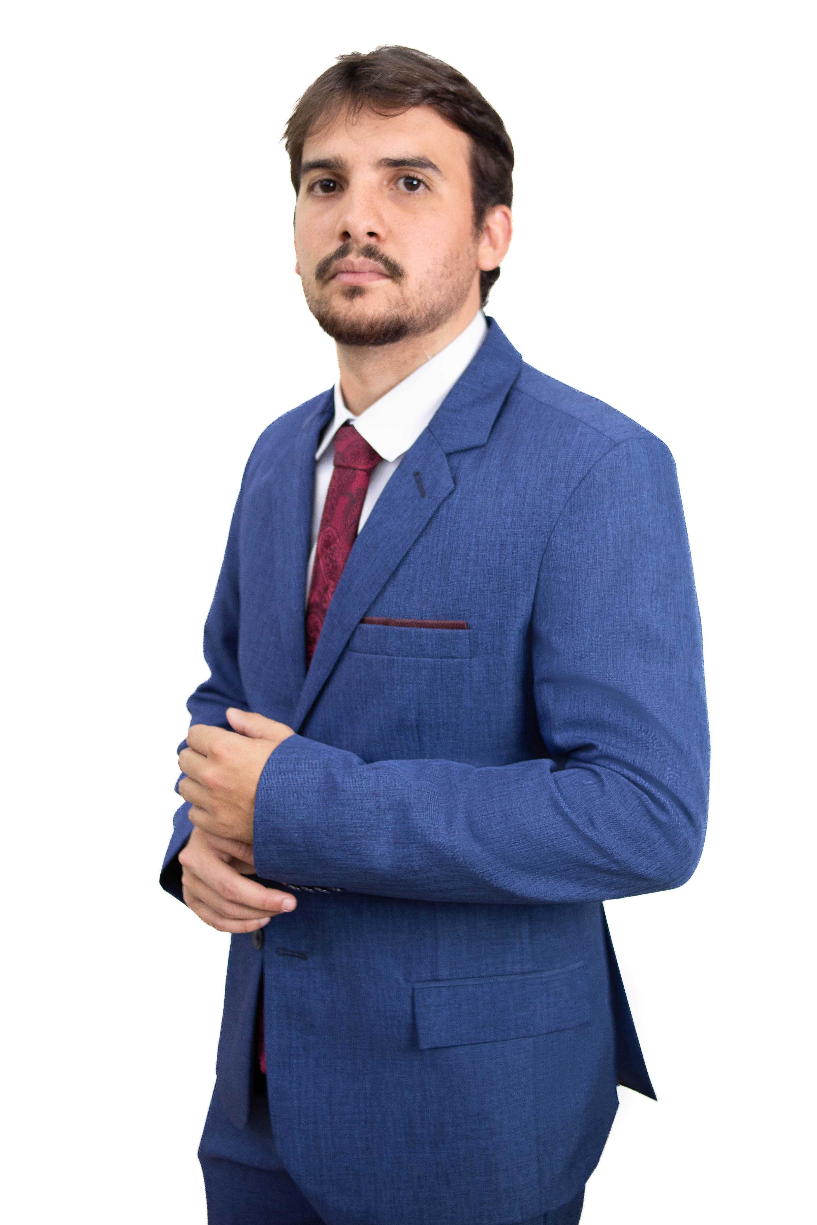 Terno Microfibra - Azul Marinho Melange