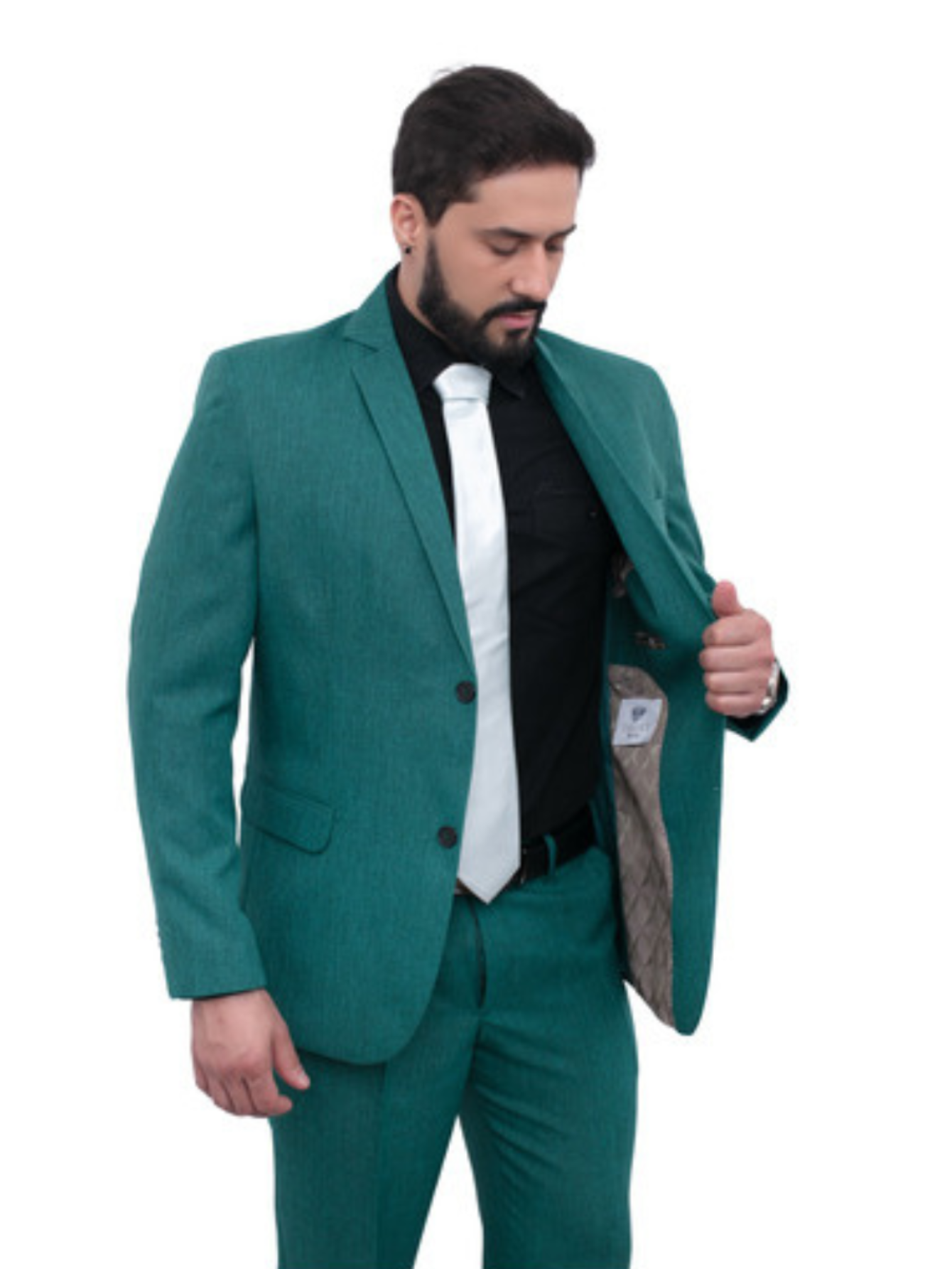 Terno Microfibra - Verde Melange