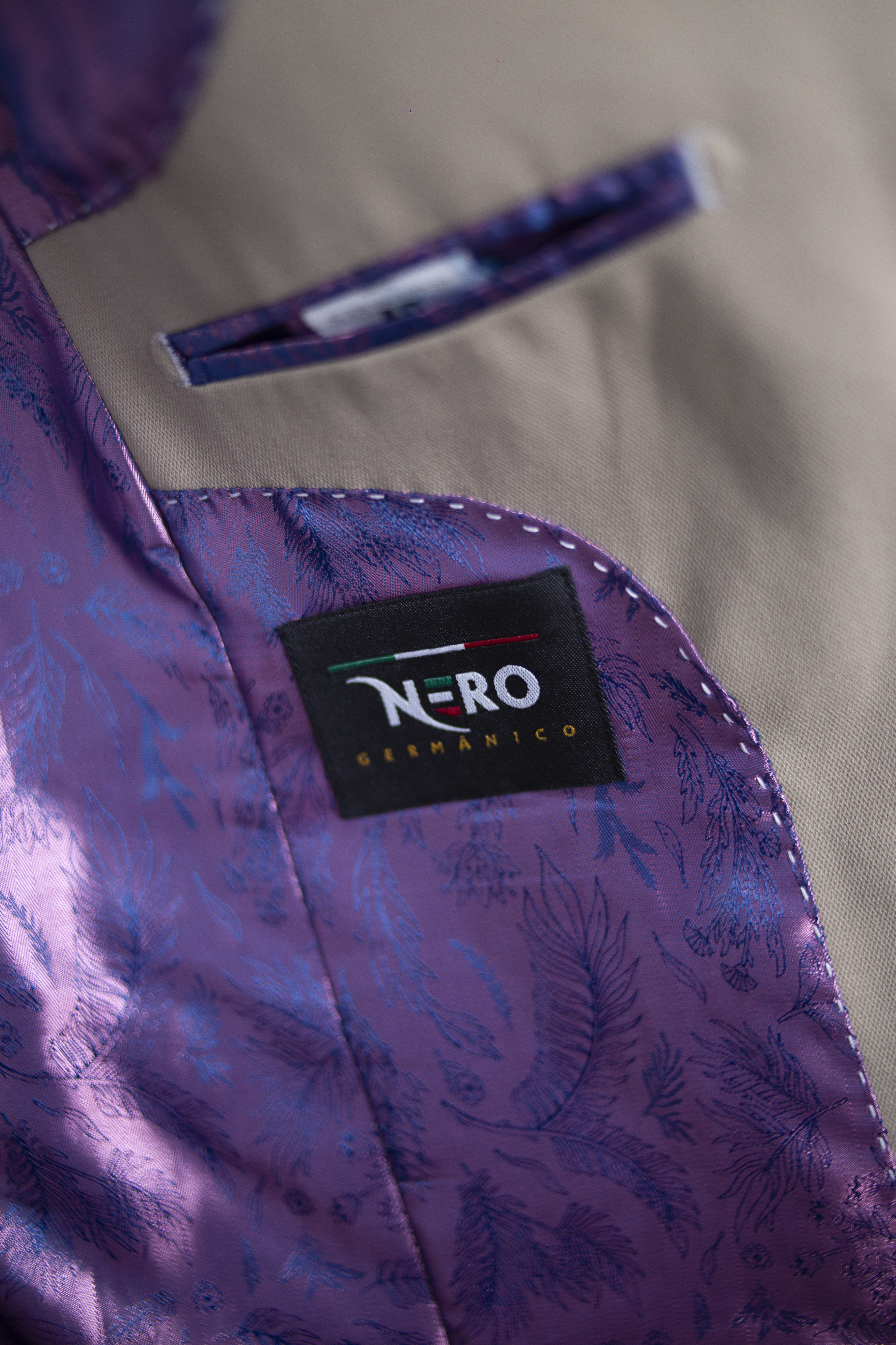 Blazer Polielastano - Beje