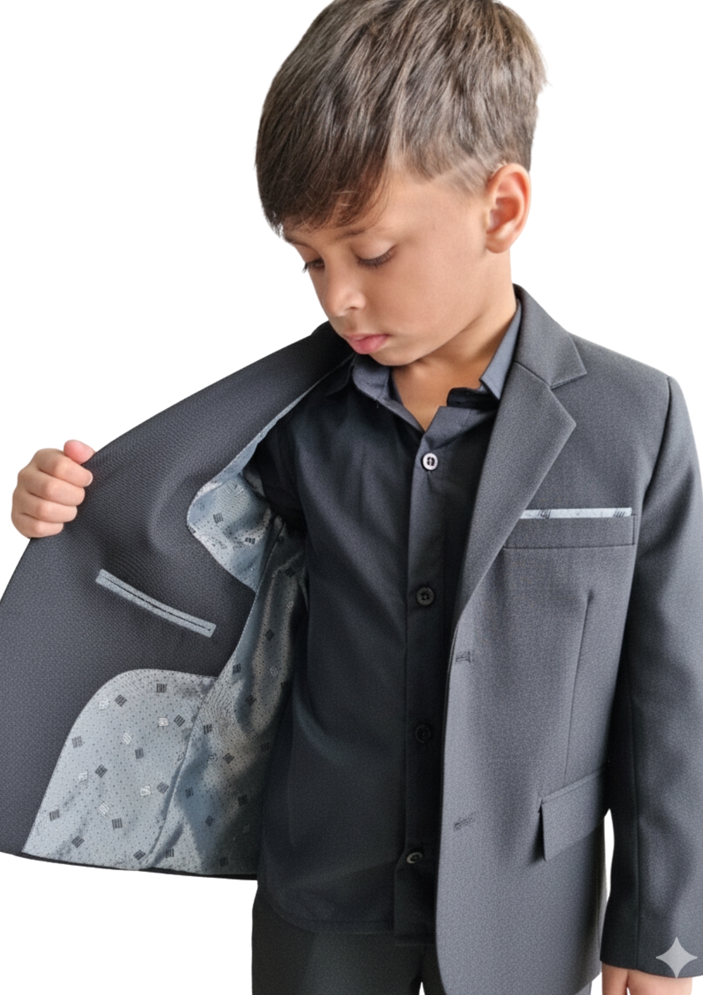 Terno Infantil - Chumbo