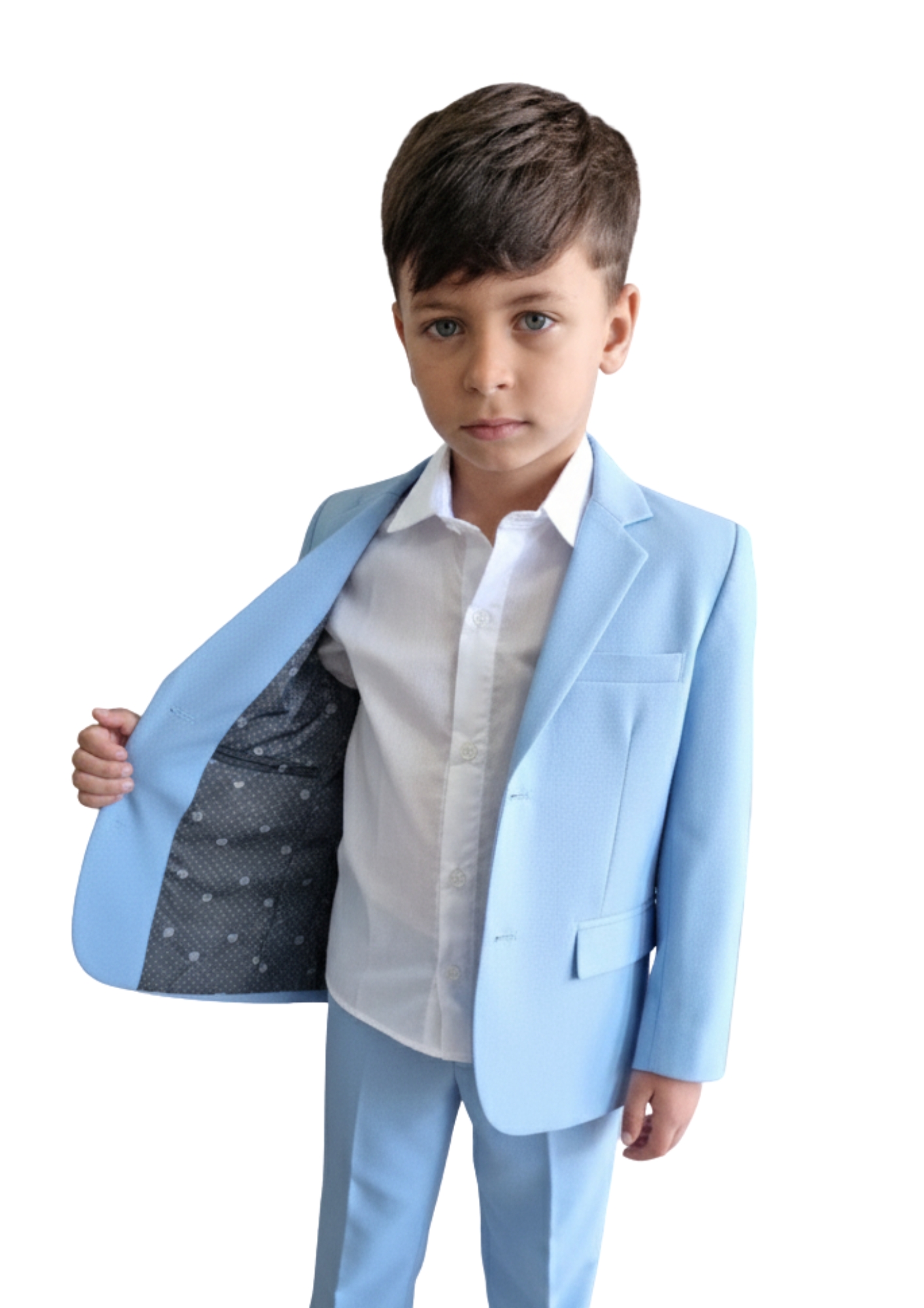 Terno Infantil - Azul bebê