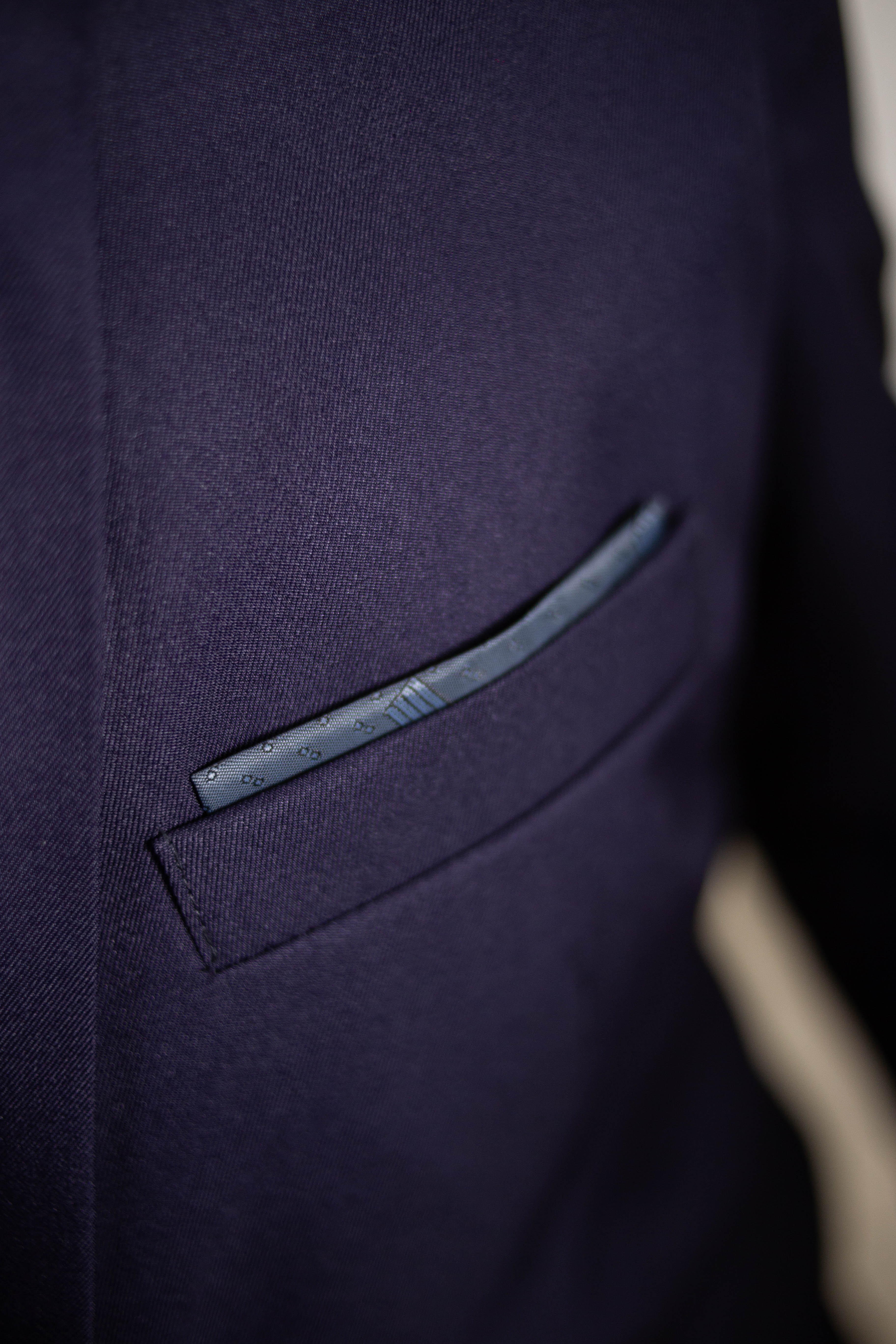 Terno Microfibra - Azul Marinho Gabardine