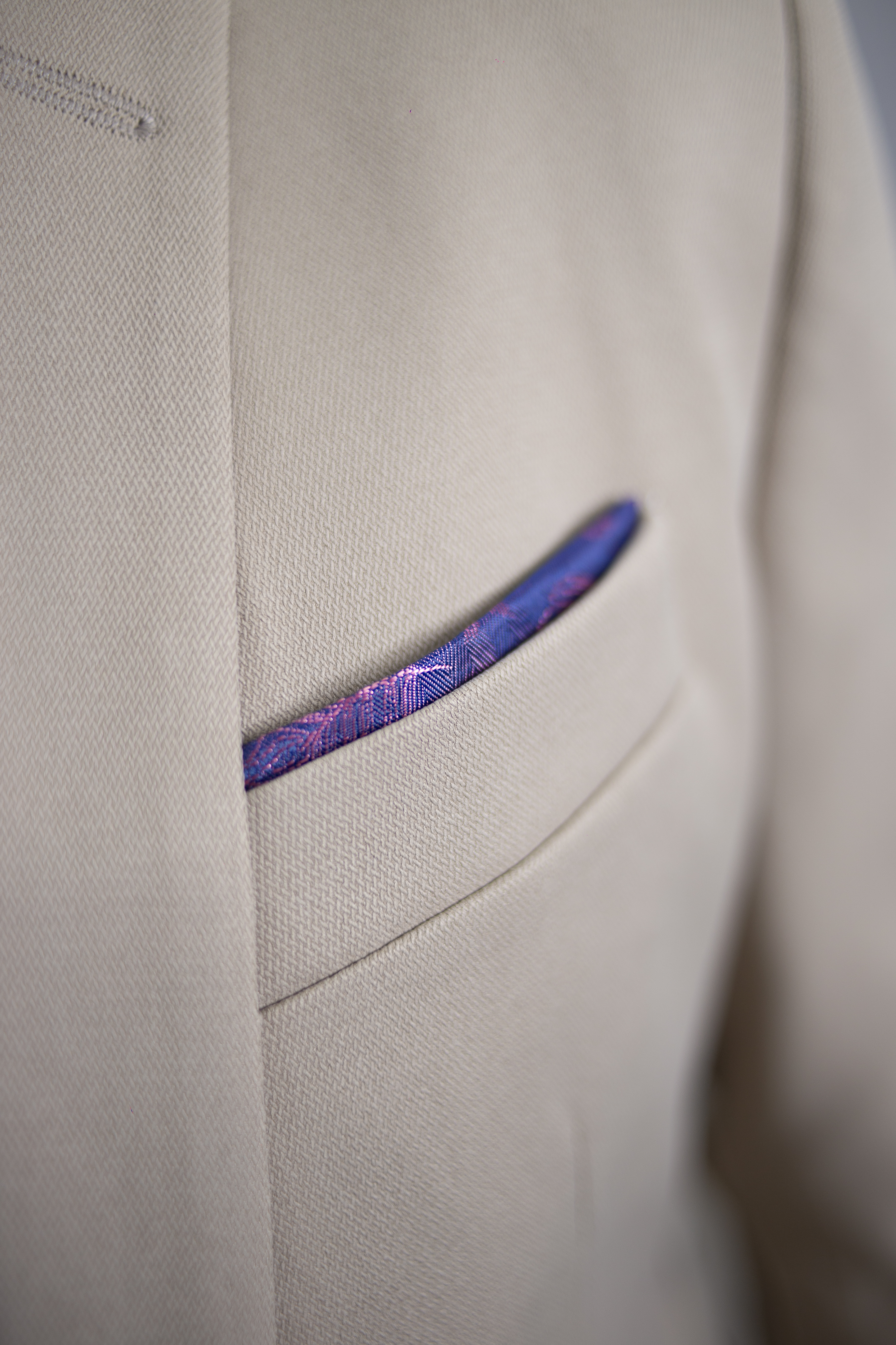 Blazer Polielastano - Beje