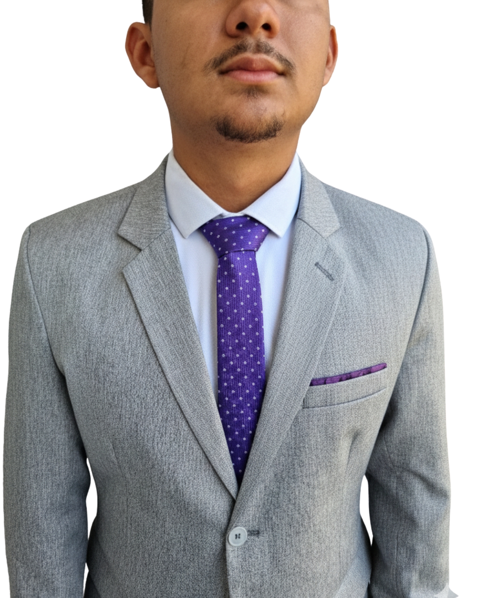 Terno Fio Indiano - Cinza escovado 