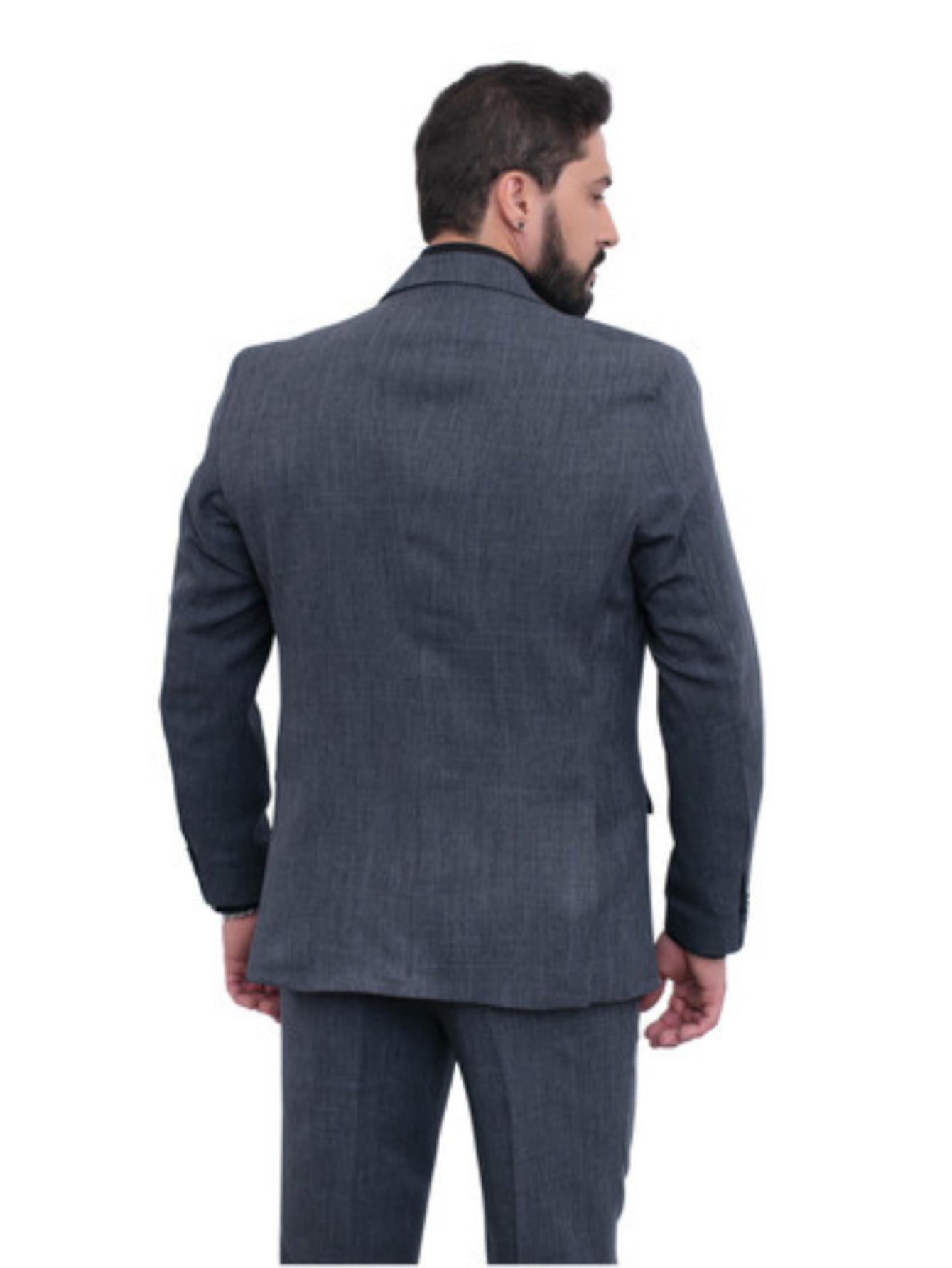 Terno Microfibra - Chumbo Melange