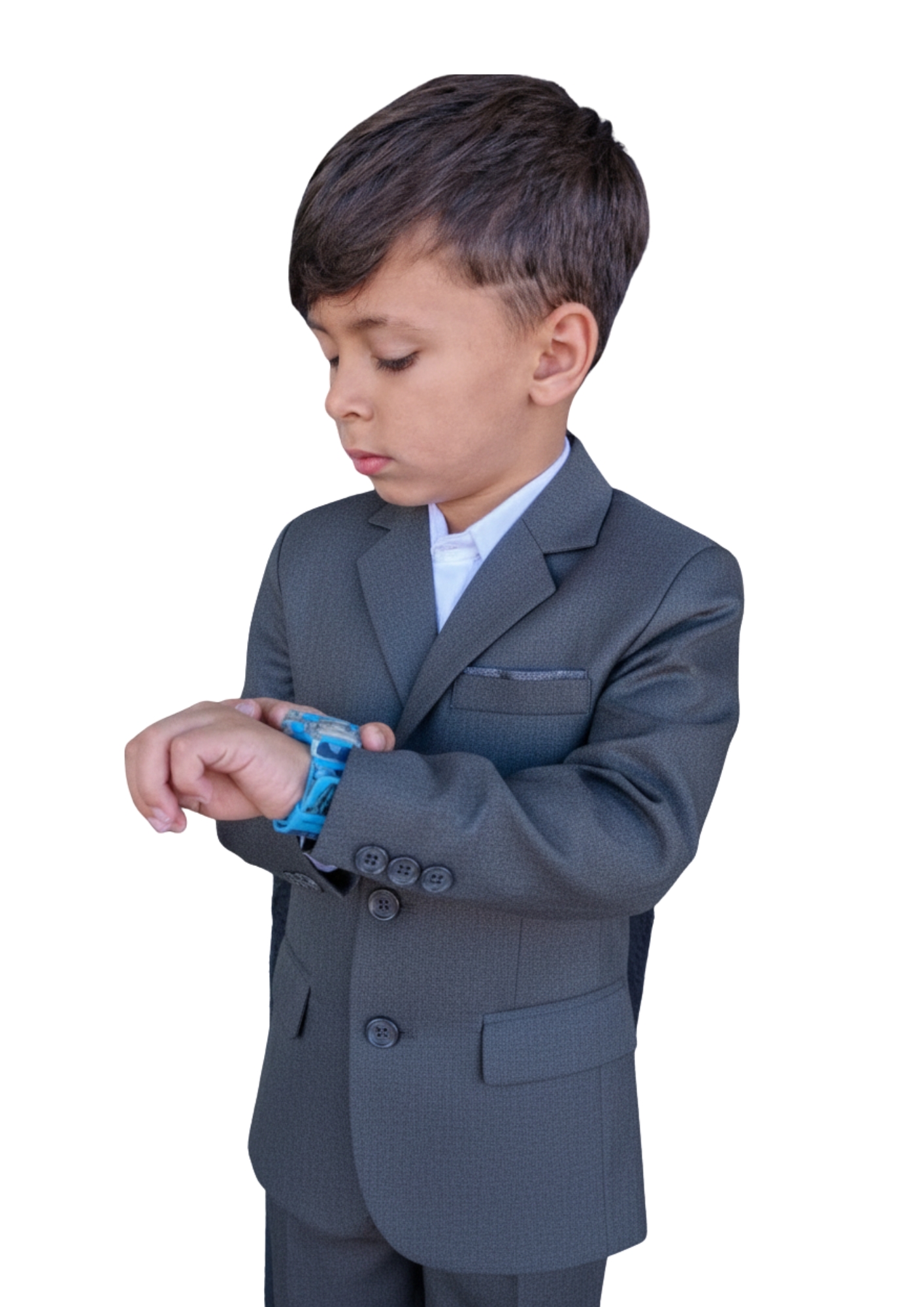 Terno Infantil - Chumbo