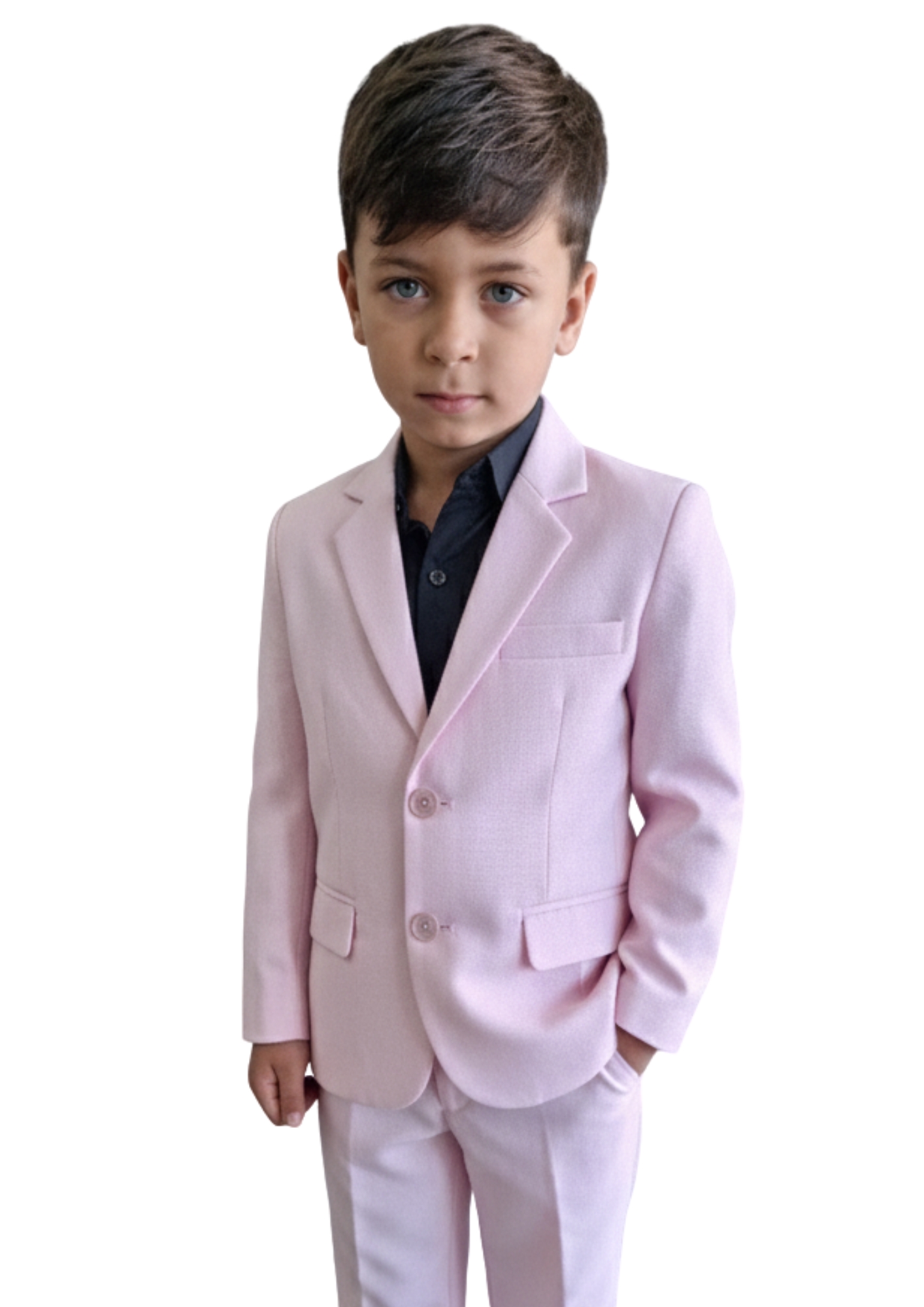 Terno Infantil - Rosa Claro