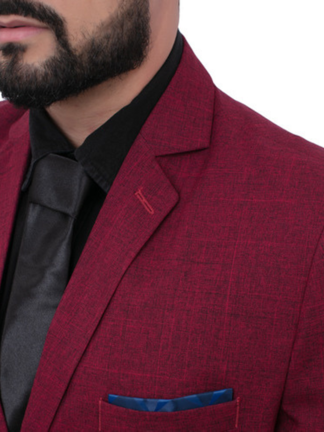 Terno Microfibra - Bordô Melange