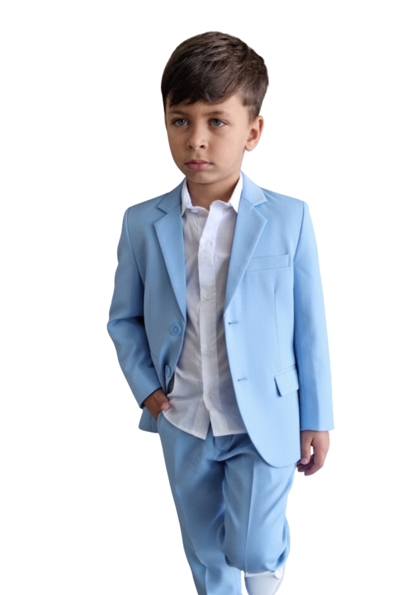 Terno Infantil - Azul bebê