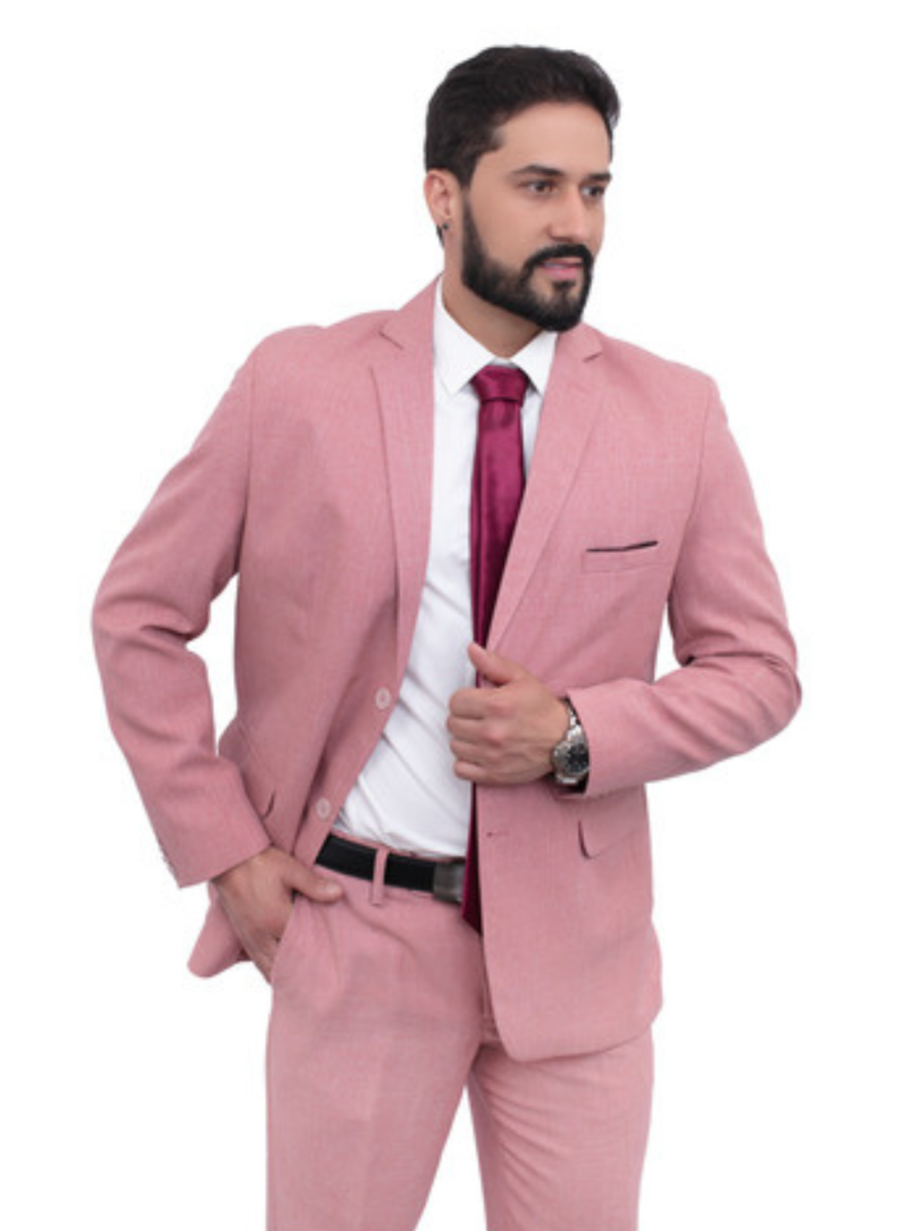 Terno Microfibra - Goiaba Melange