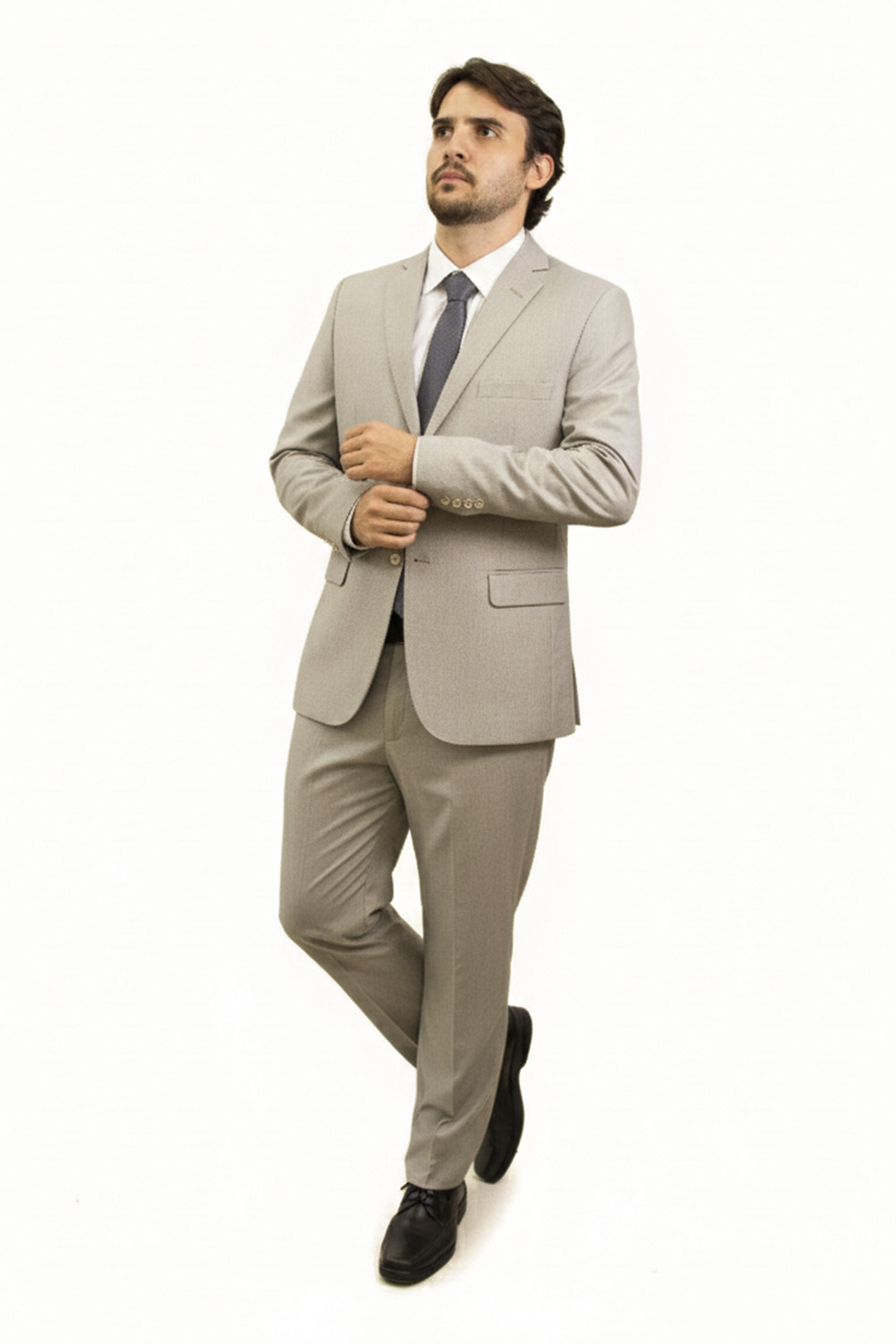 Terno Poliviscose - Beje