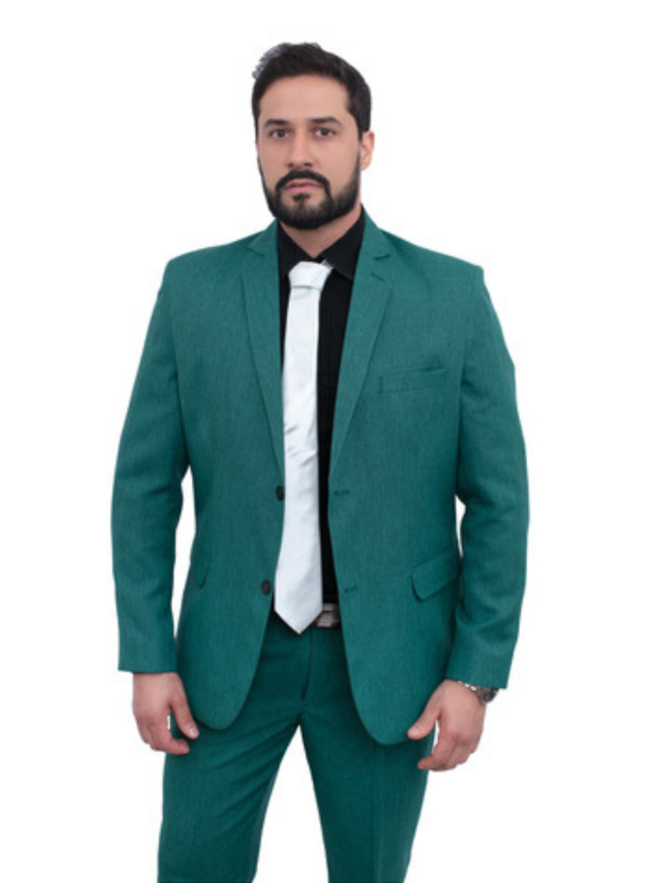 Terno Microfibra - Verde Melange