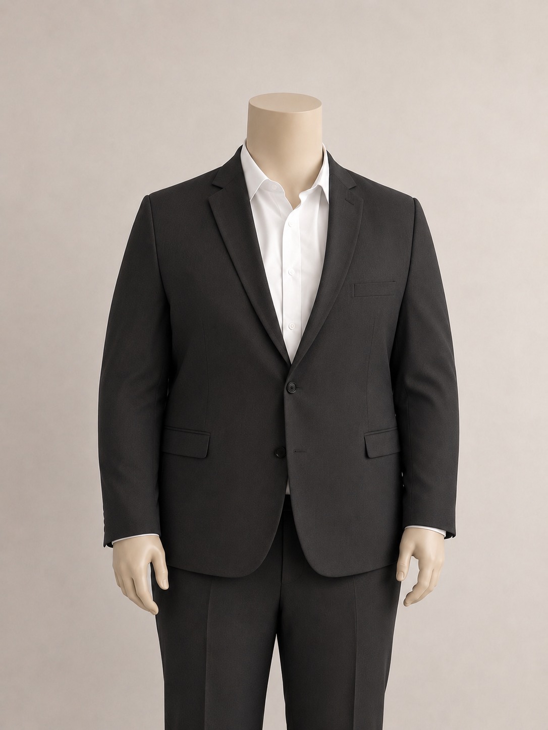 Terno Microfibra Gabardine - Preto