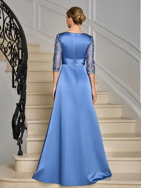 Elegant Blue Evening Gown