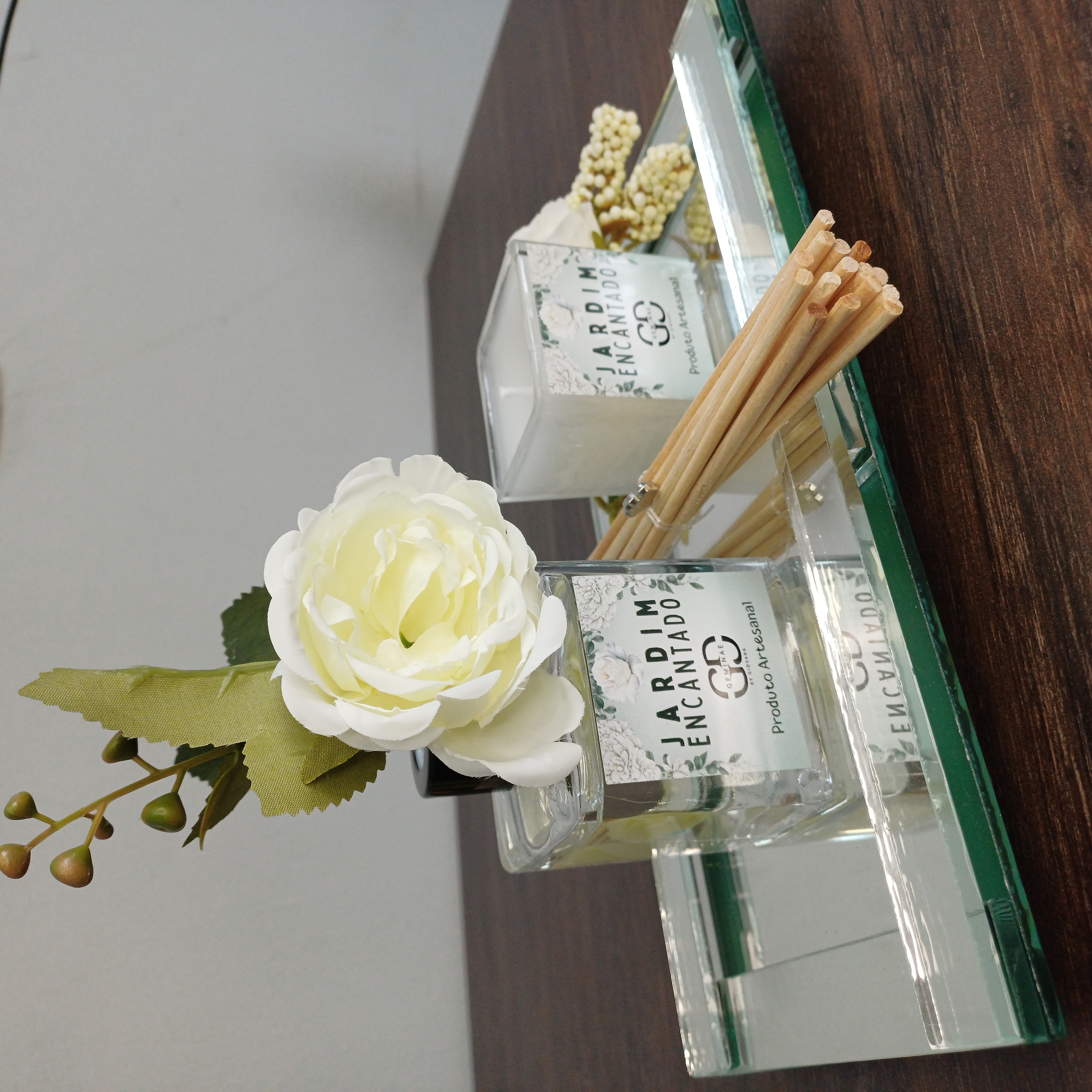 Kit Difusor+Vela Jardim Encantado