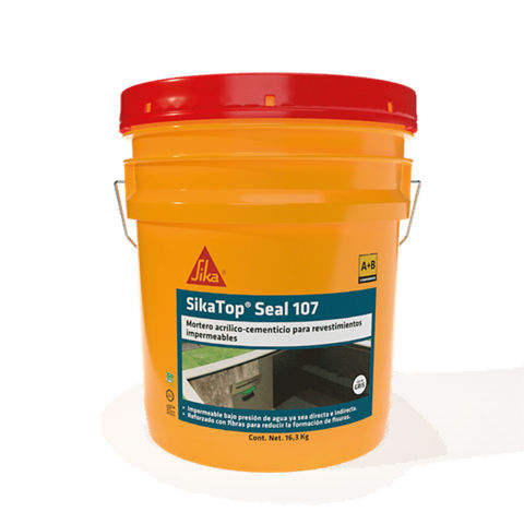 SikaTop Seal-107 gris (A+B) Unidad/Cubeta  (16,3
Kg)