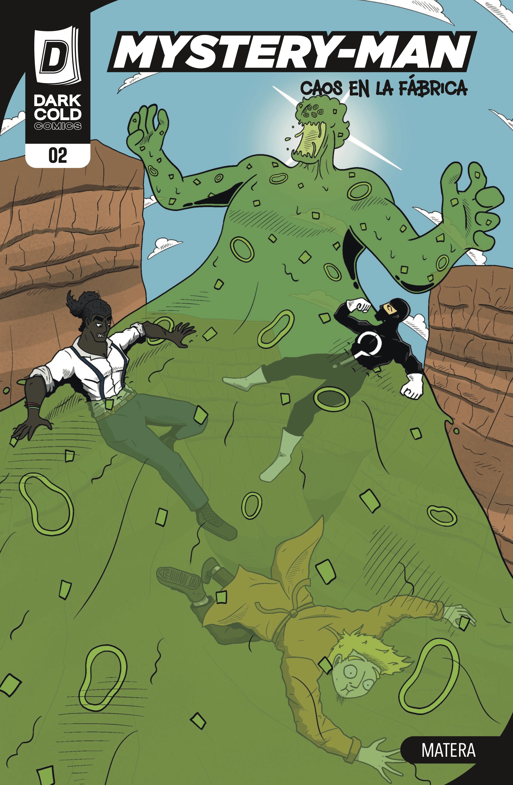 Mystery - Man 02. Caos en la fábrica