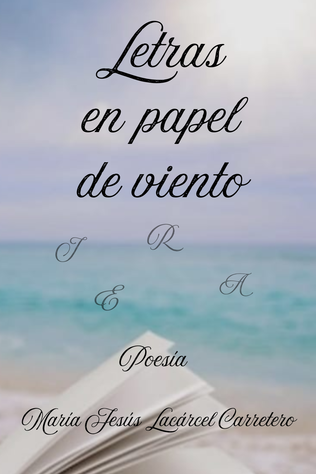 Letras en papel de viento