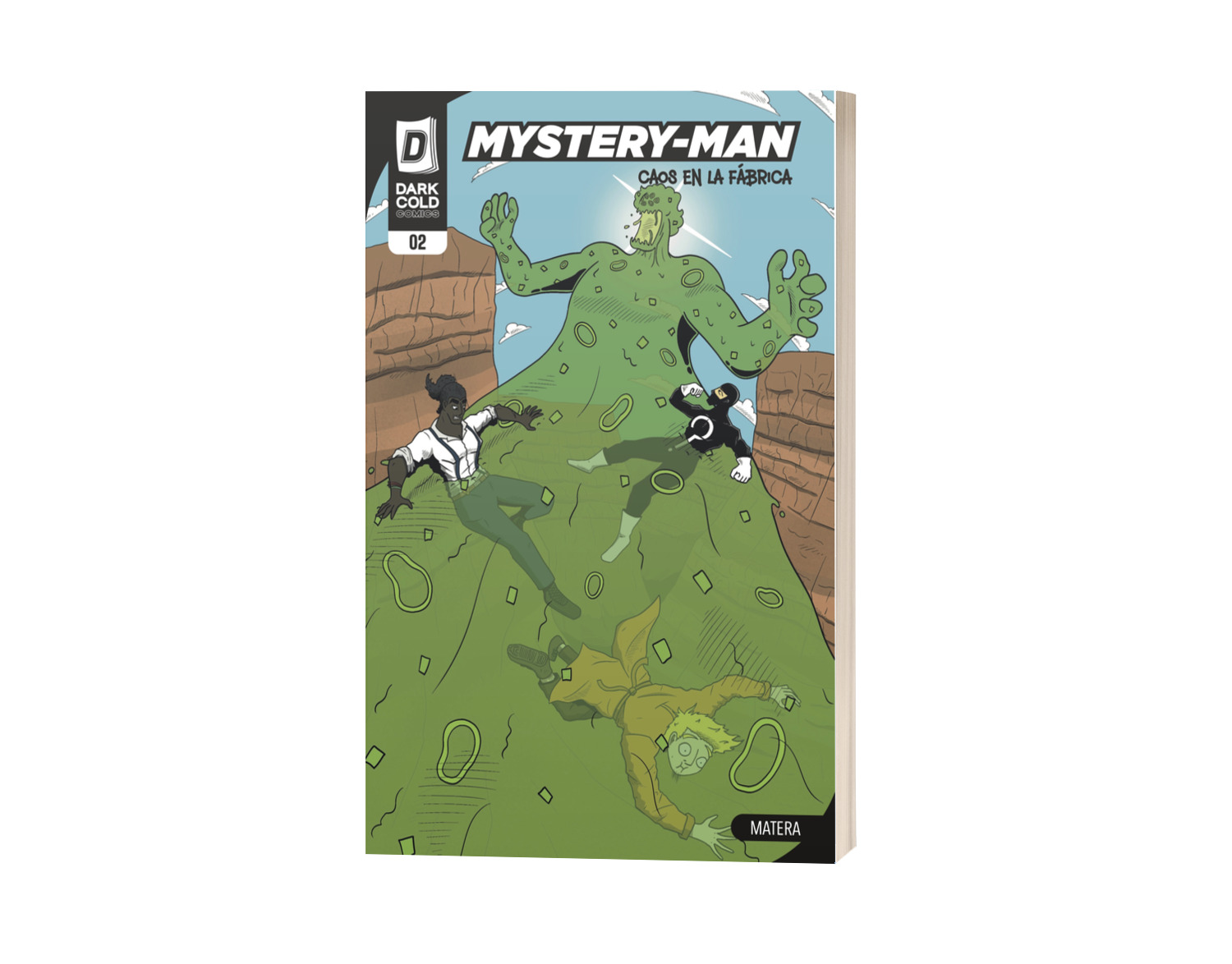 Mystery - Man 02. Caos en la fábrica