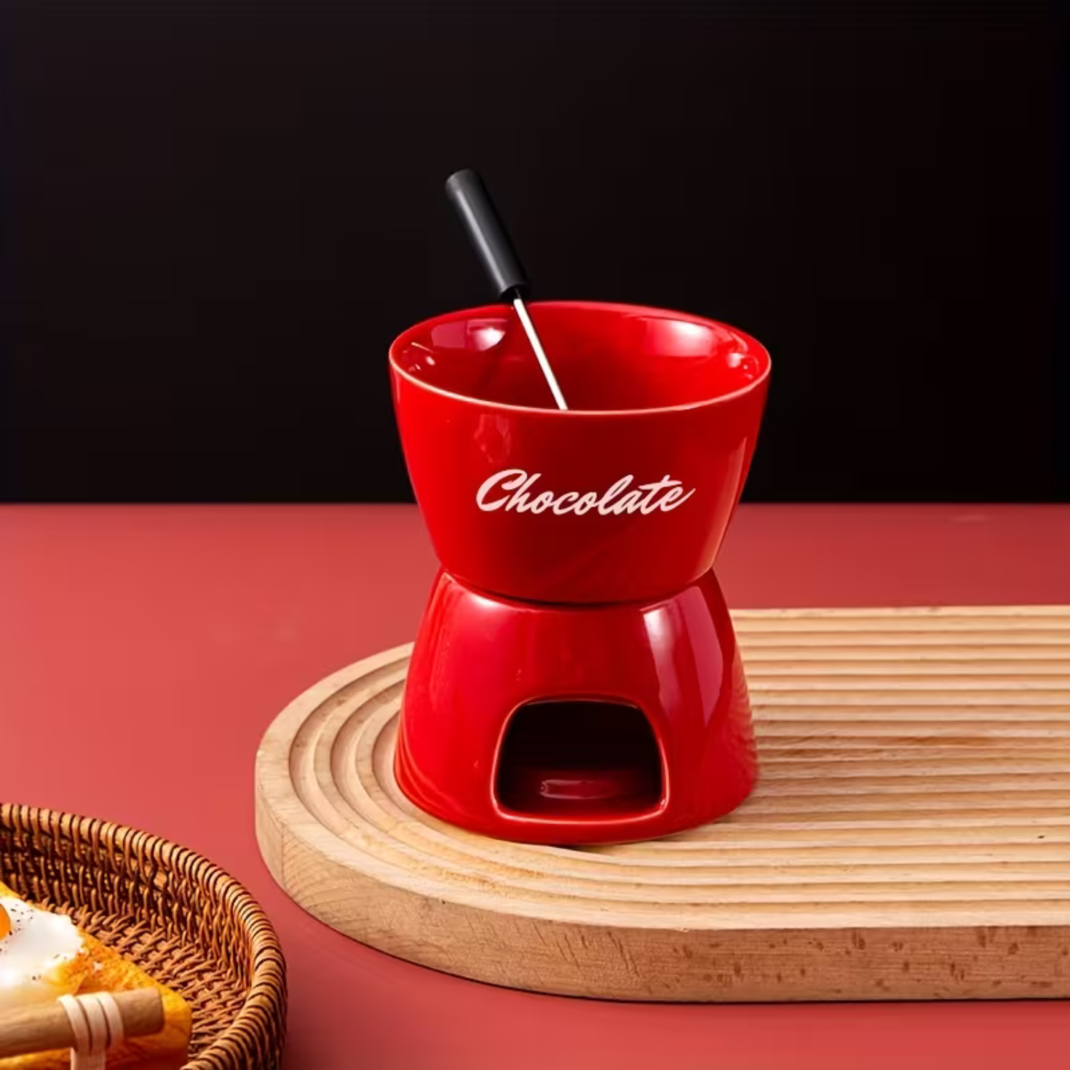 Šokolado fondiu rinkinys