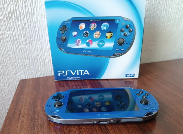PlayStation Vita FAT Azul Seminueva – Edición Completa
