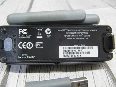 Adaptador USB WiFi con antenas para Xbox360