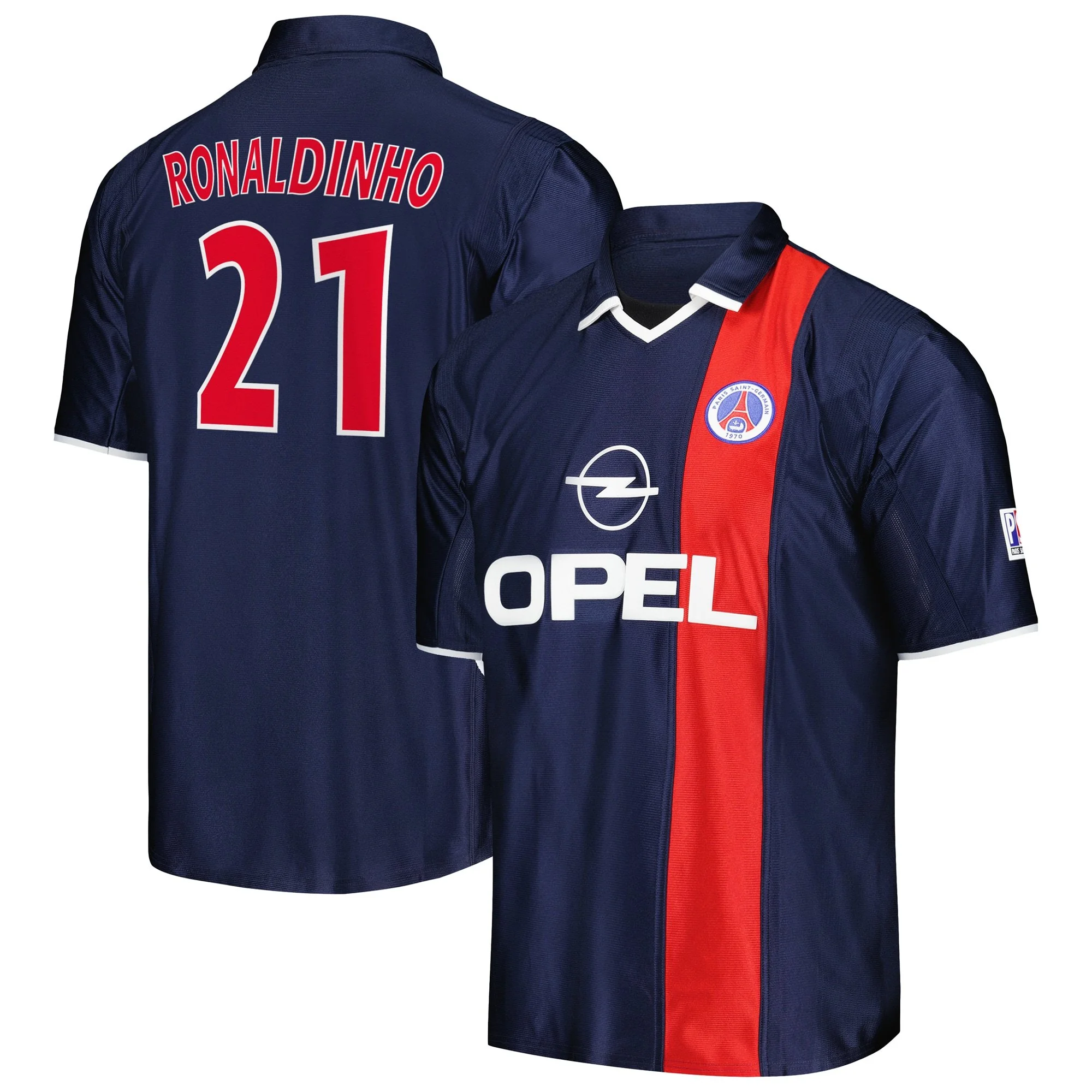Camiseta de fútbol Ronaldinho PSG 2001/2002