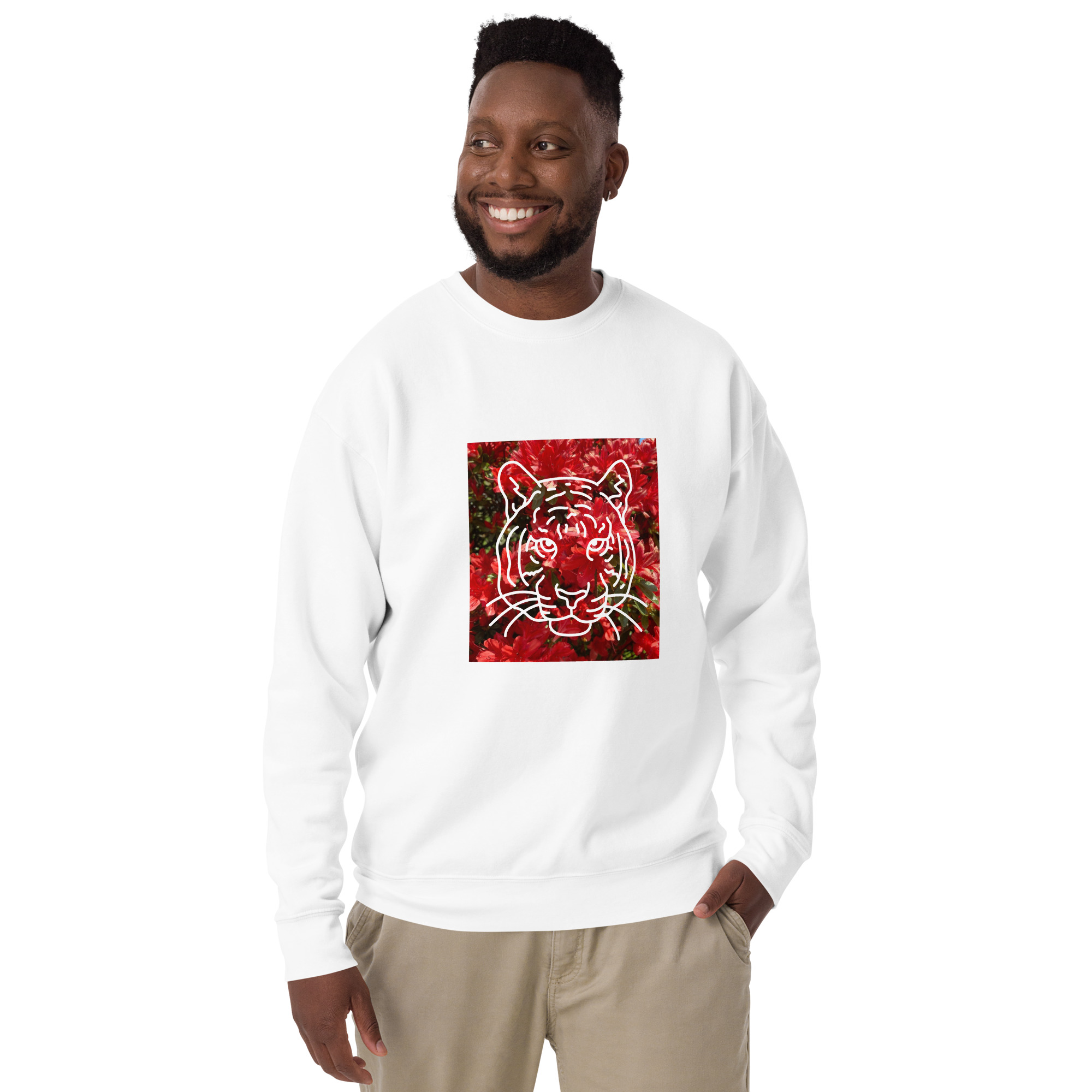 Tiger graphic sweater