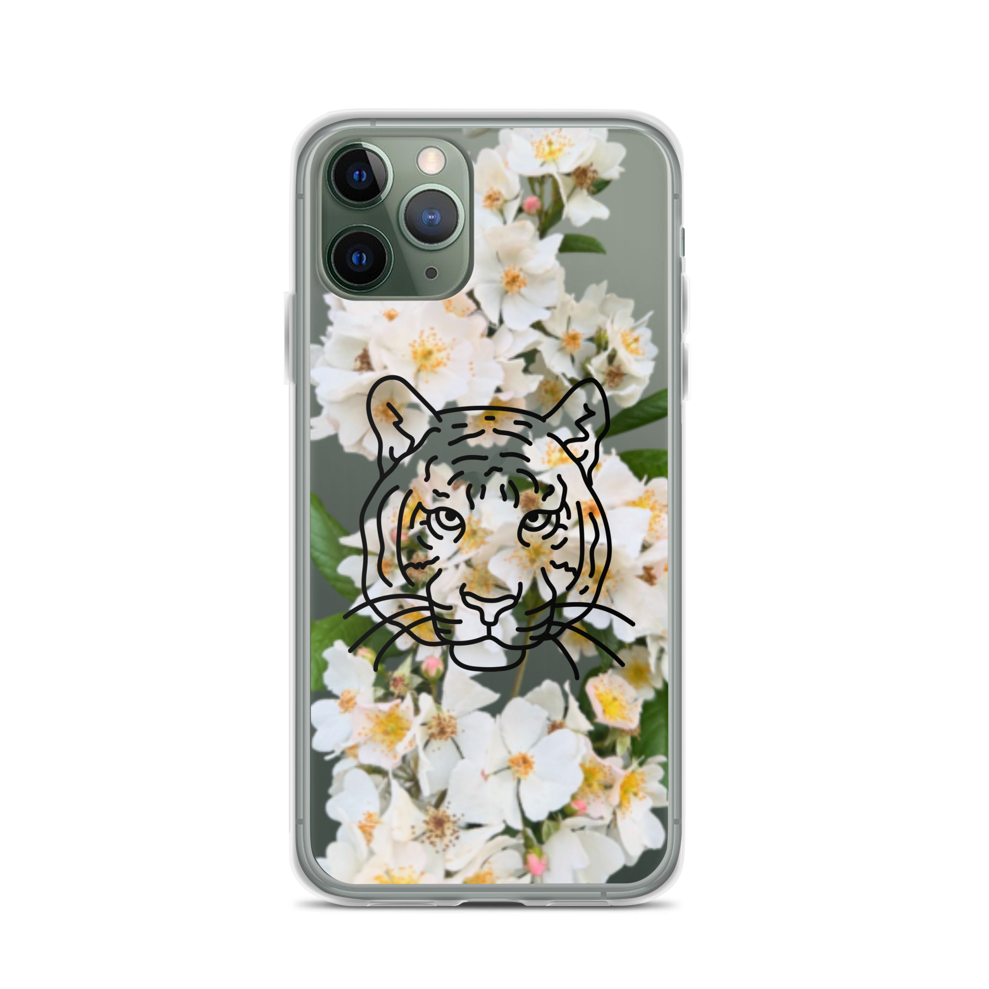 IPhone case - Tiger (clear)